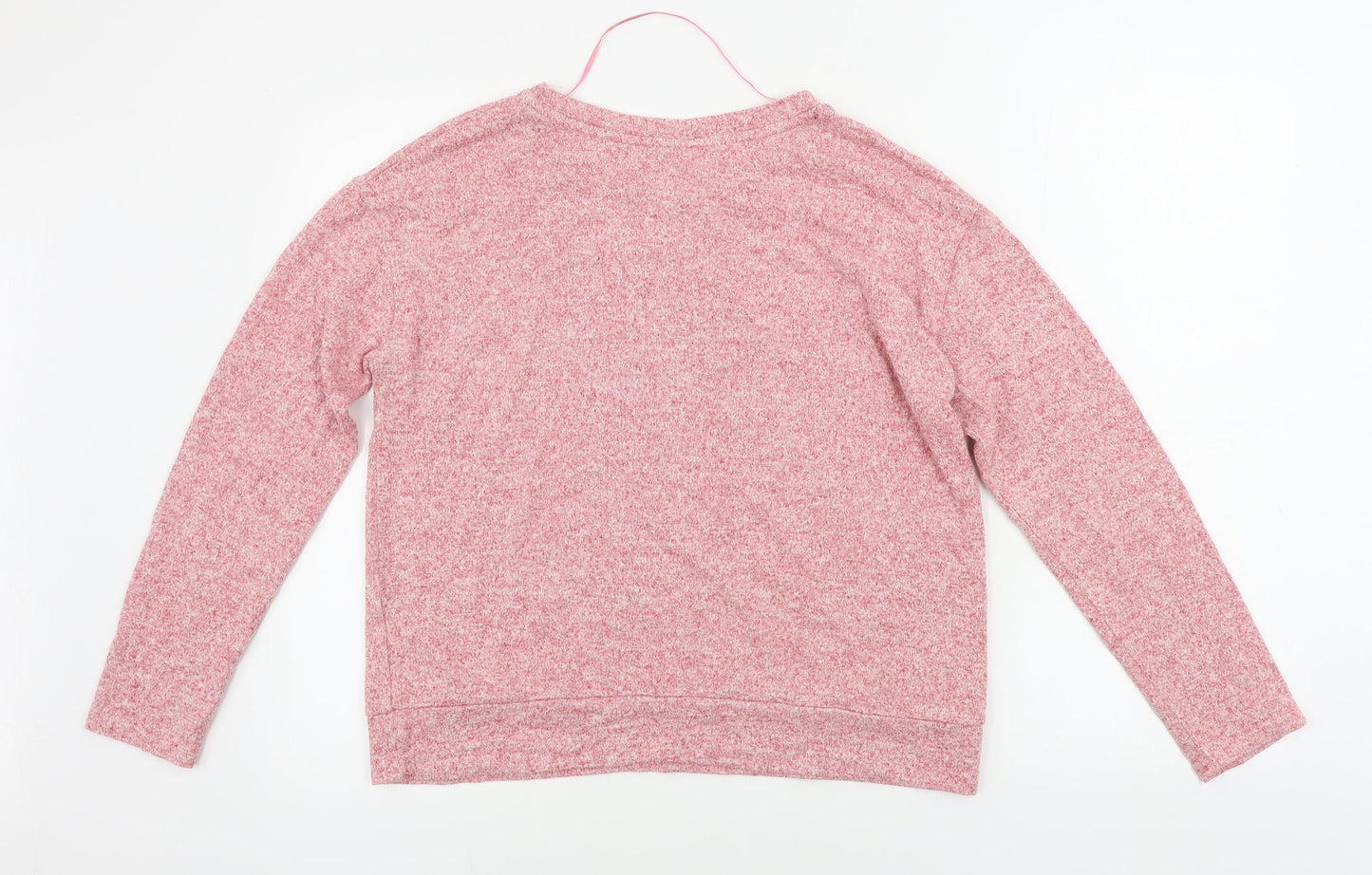 Womens UK Size M love to lounge Pink Pullover Jumper