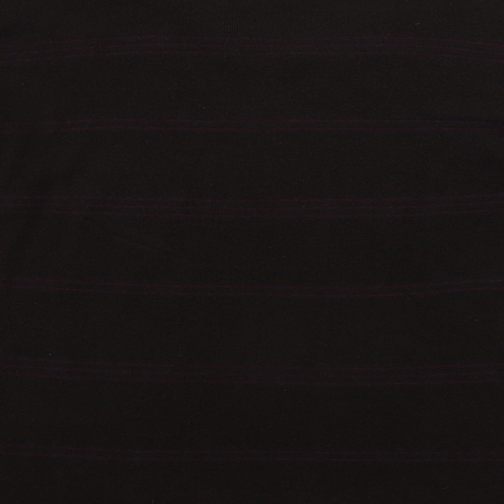 Marks and Spencer  Mens Brown Striped  Pullover Jumper Size M