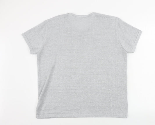 katharine hart Womens Grey   Pullover Jumper Size 20
