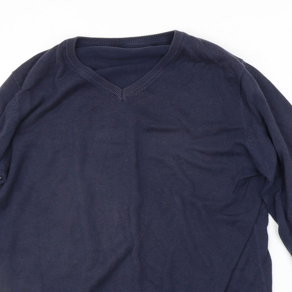 Livergy Mens Blue   Pullover Jumper Size M