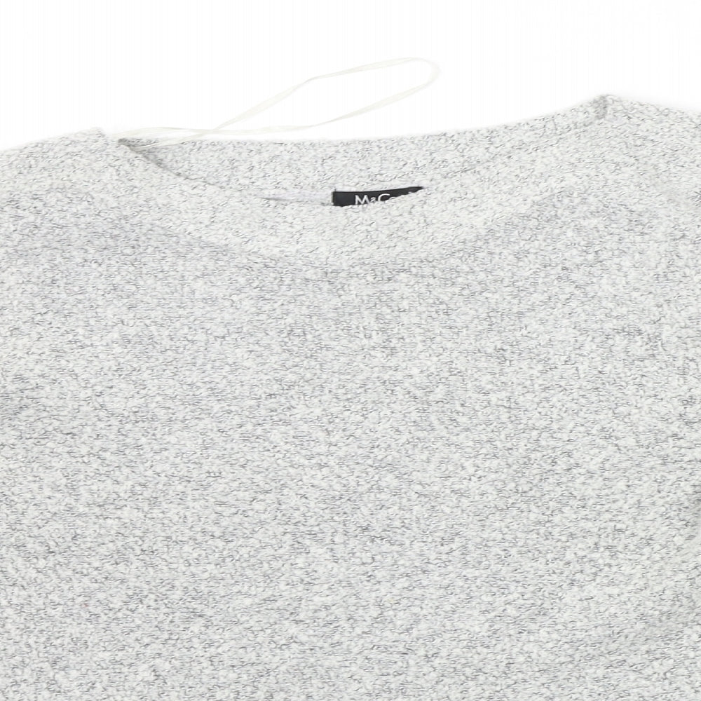 Womens UK Size L M&Co Grey Pullover Jumper