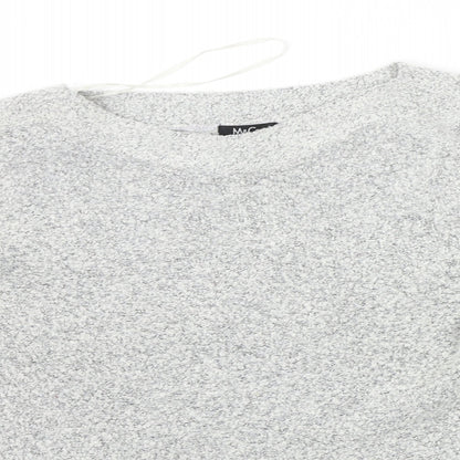 Womens UK Size L M&Co Grey Pullover Jumper