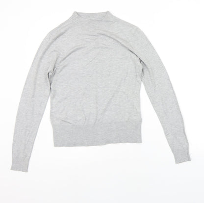 Womens UK Size 12 New Look Grey Pullover Jumper