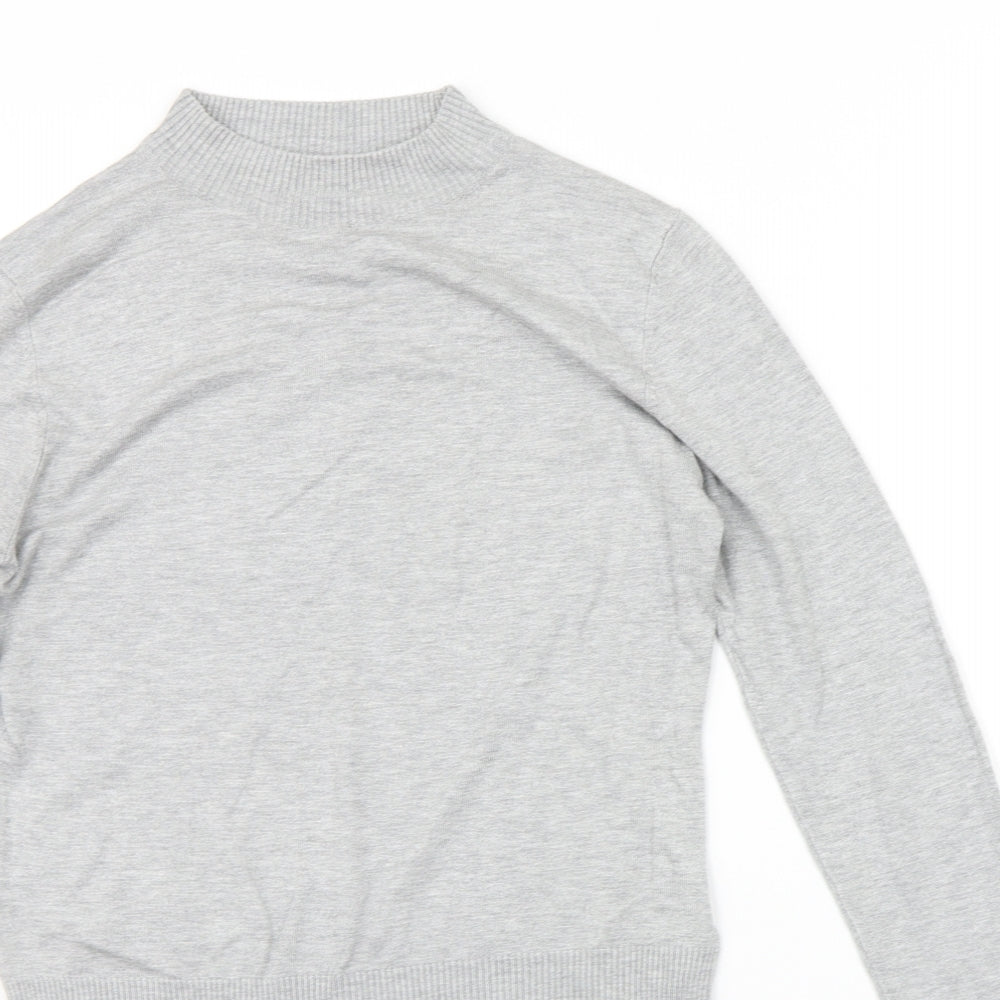 Womens UK Size 12 New Look Grey Pullover Jumper