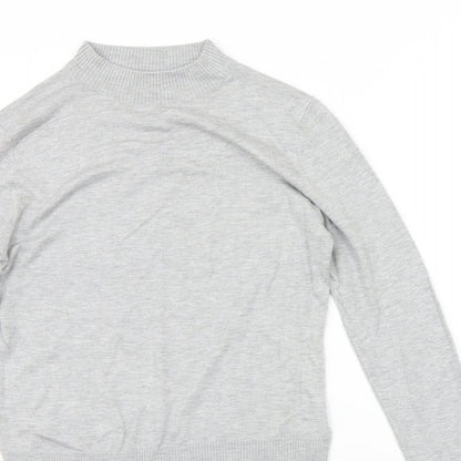 Womens UK Size 12 New Look Grey Pullover Jumper