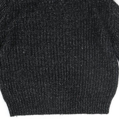 J N R D Womens Black   Pullover Jumper Size S