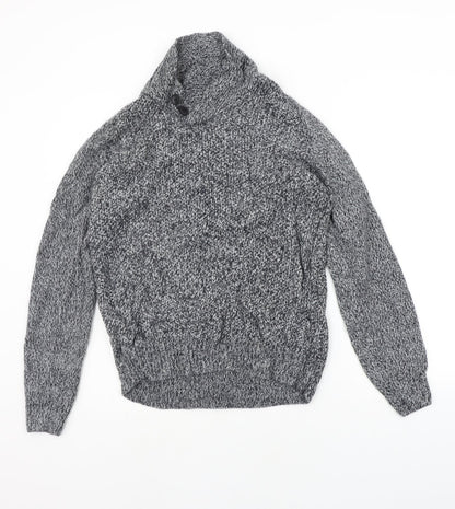 Womens UK Size M NEXT Grey Pullover Jumper