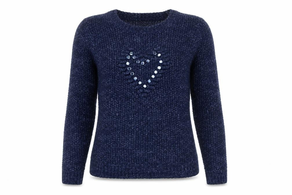 Womens UK Size M Miyoko Blue Pullover Jumper