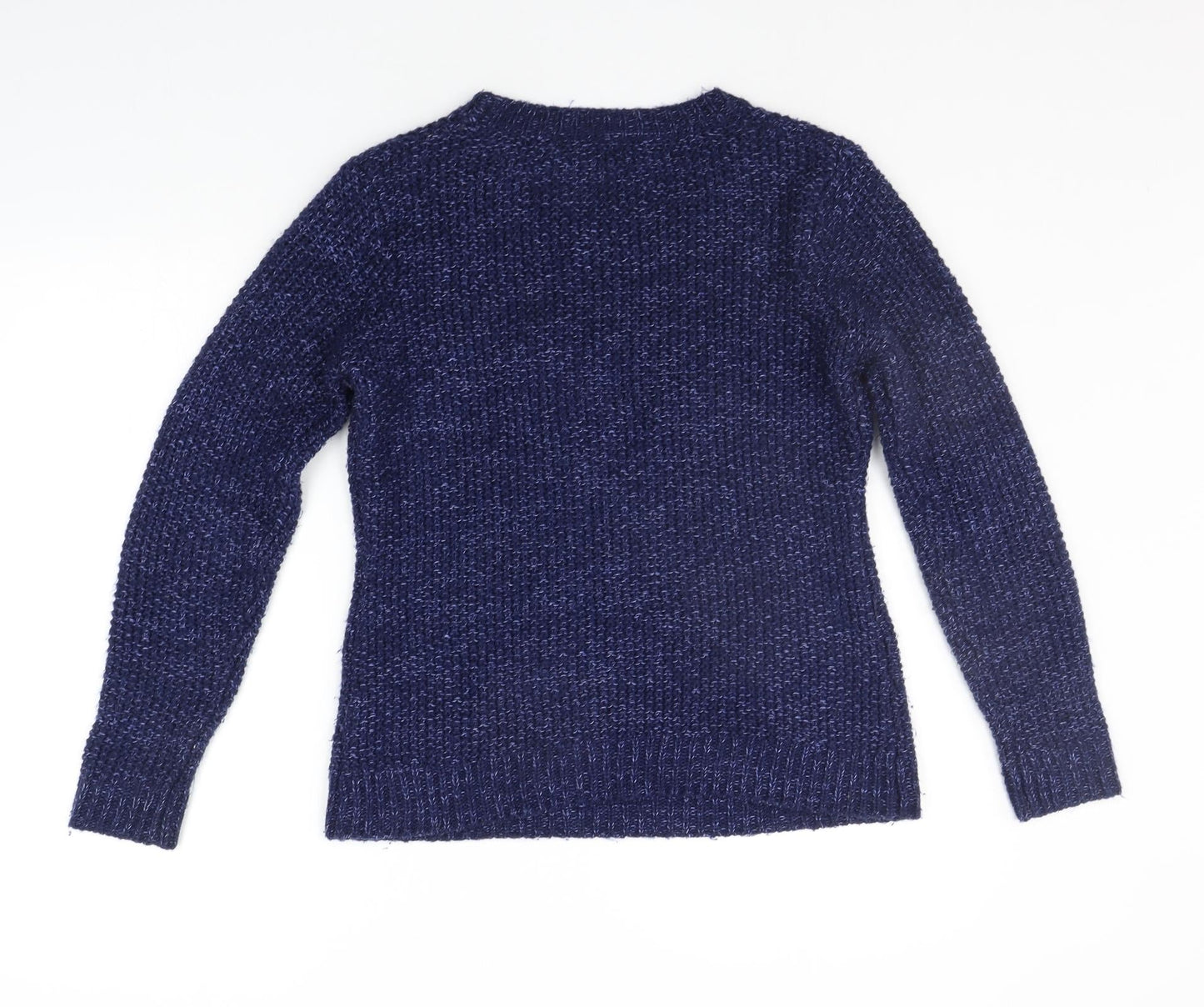 Womens UK Size M Miyoko Blue Pullover Jumper