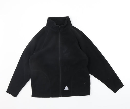 Result Core Womens Black   Full Zip Jumper Size 10