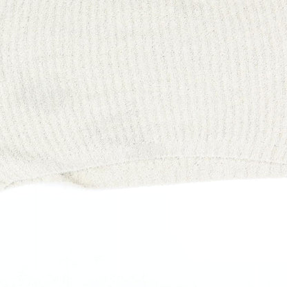 Womens UK Size M PRETTYLITTLETHING Beige Pullover Jumper