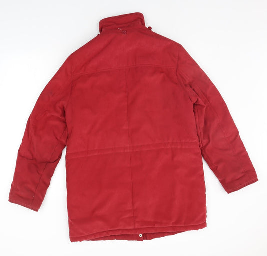 Womens UK Size 10 River Oak Red Jacket