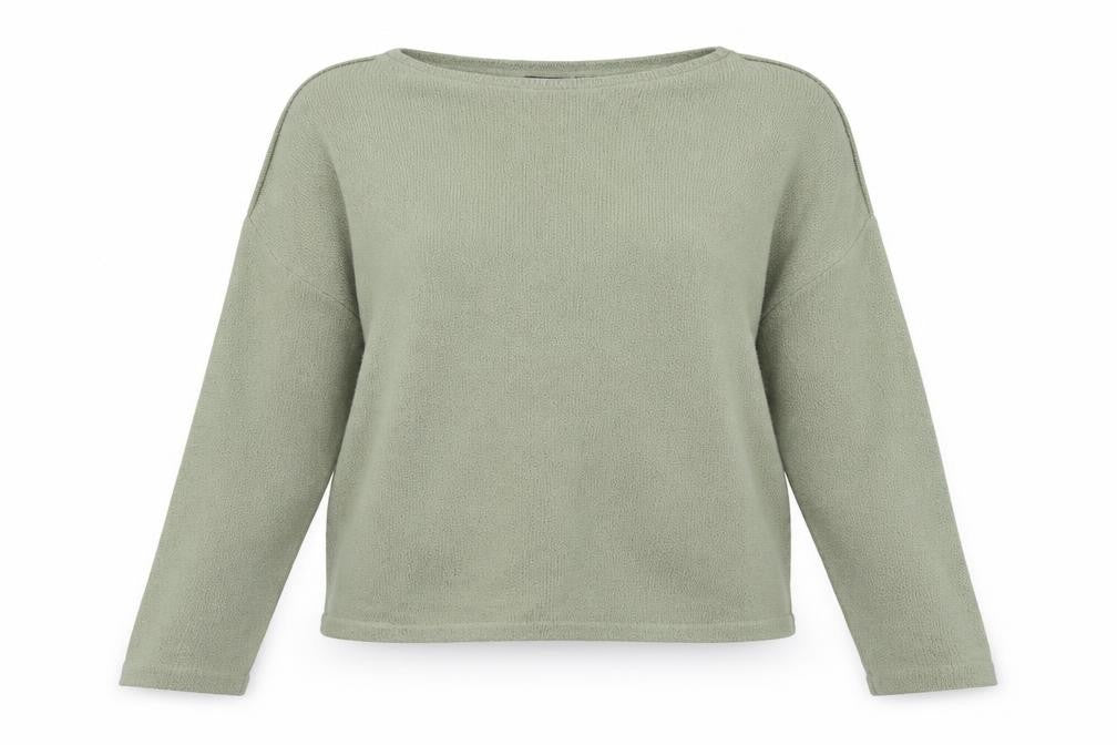 Womens UK Size M New Look Green Pullover Jumper