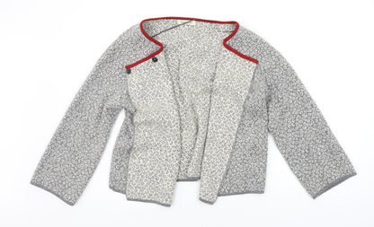 Womens UK Size M cocogio Grey Cardigan Jumper