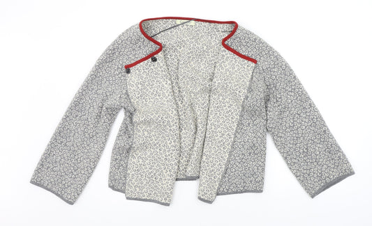 Womens UK Size M cocogio Grey Cardigan Jumper