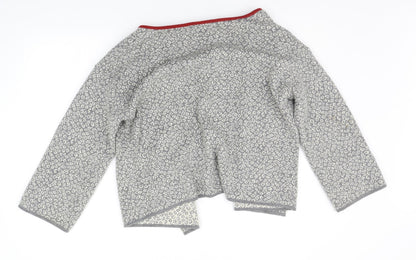 Womens UK Size M cocogio Grey Cardigan Jumper