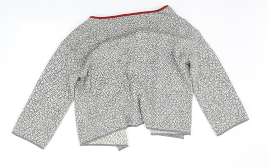 Womens UK Size M cocogio Grey Cardigan Jumper