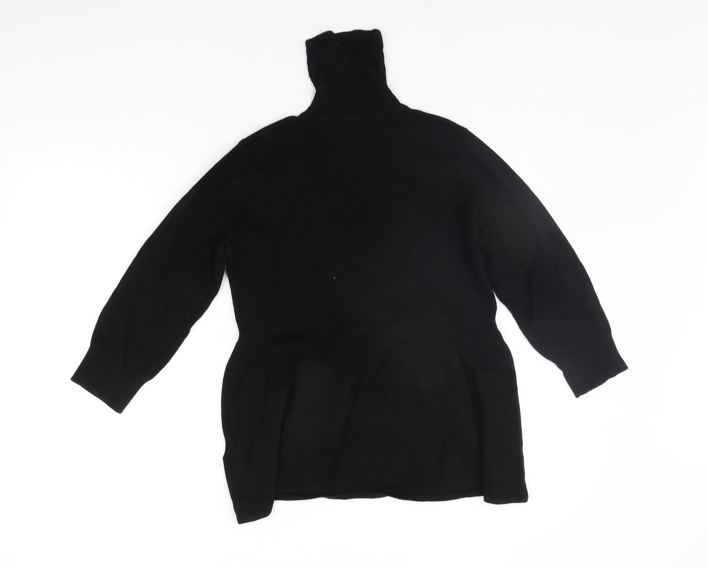 Womens UK Size 14 Marks and Spencer Black Pullover Jumper
