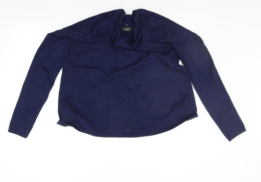 Womens UK Size 12 Matalan Blue Cardigan Jumper