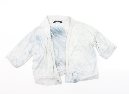 BHS Womens White   Cardigan Jumper Size 18