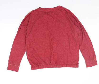 Womens UK Size 16 Marks and Spencer Red Pullover Jumper