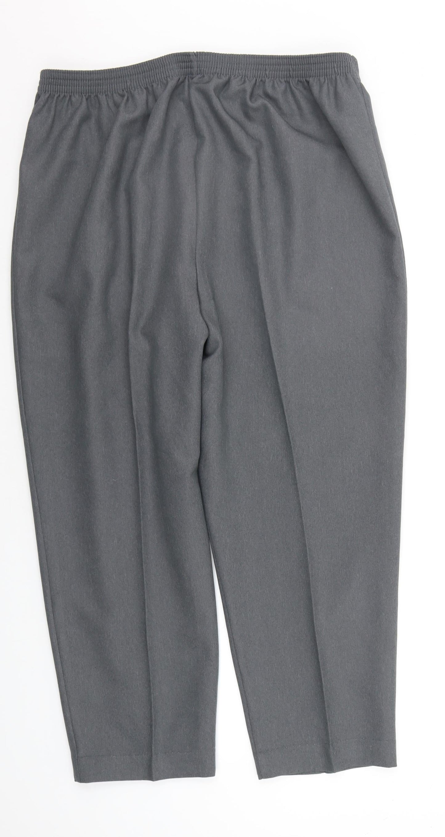 Womens UK Size 20 Berkertex Regular Fit  Grey Trousers