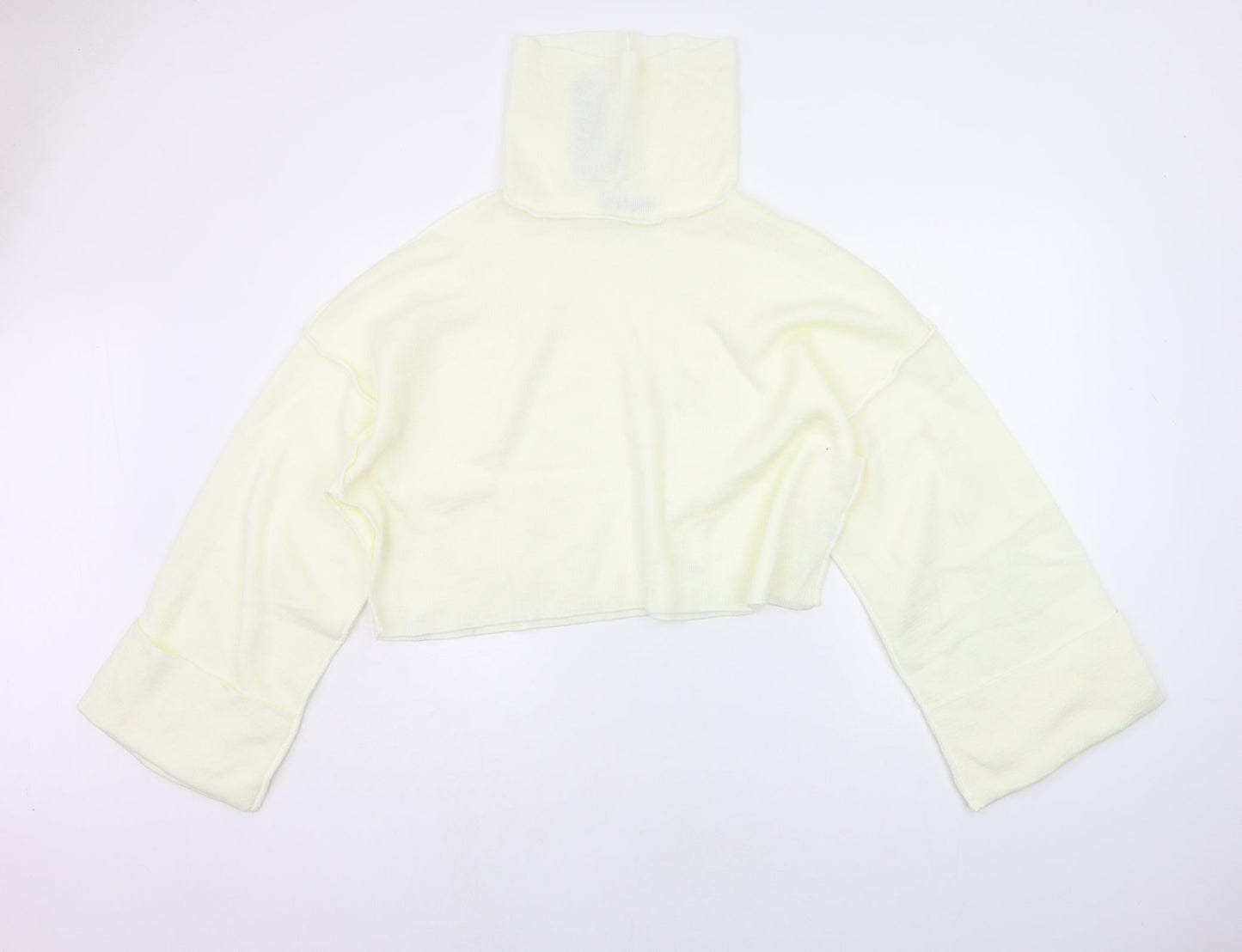 Womens UK Size L Nasty Gal White Pullover Jumper