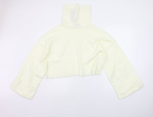 Womens UK Size L Nasty Gal White Pullover Jumper