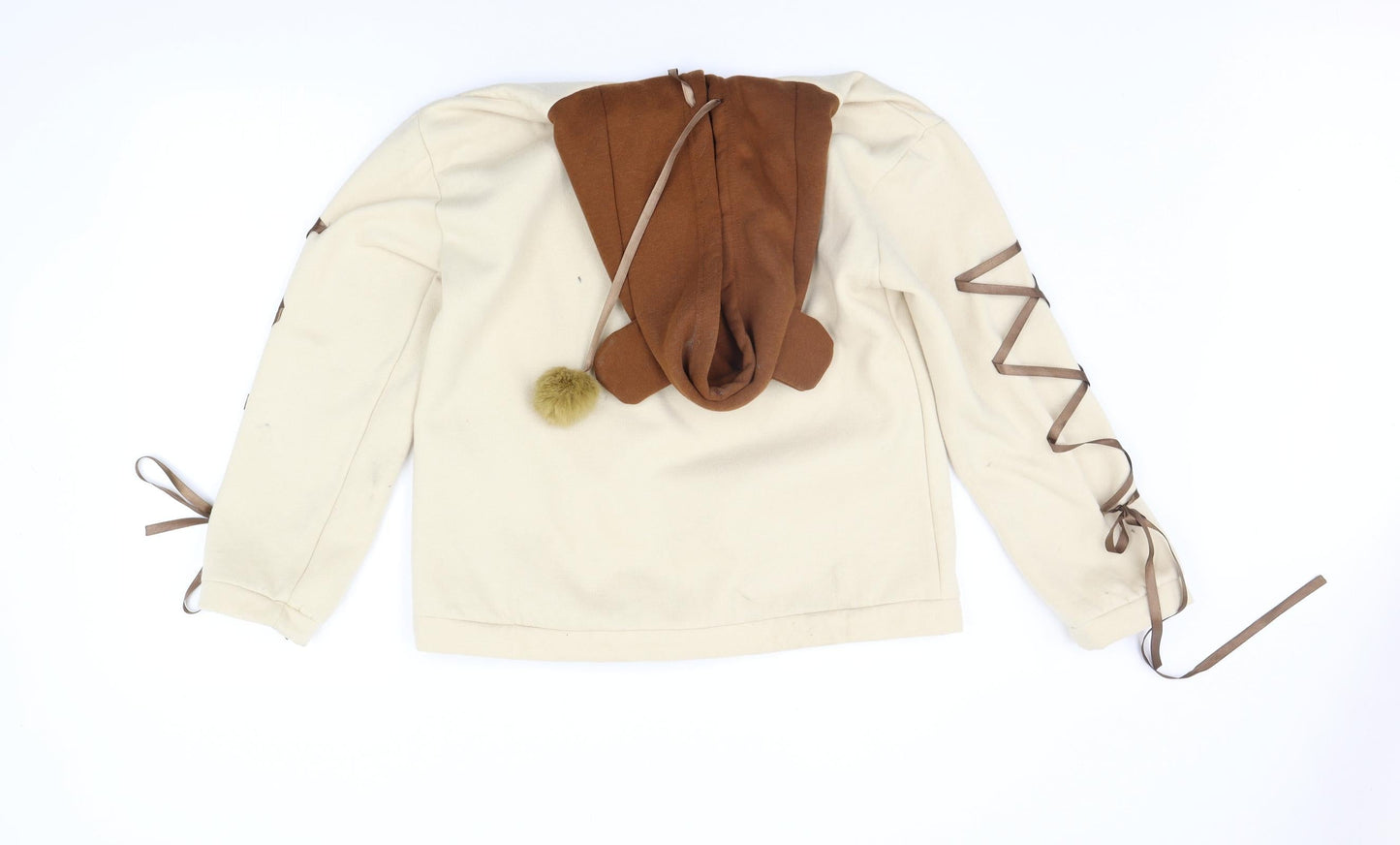 SheIn Womens Beige   Pullover  One Size  - BEAR