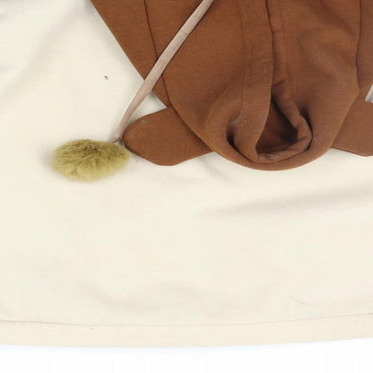 SheIn Womens Beige   Pullover  One Size  - BEAR