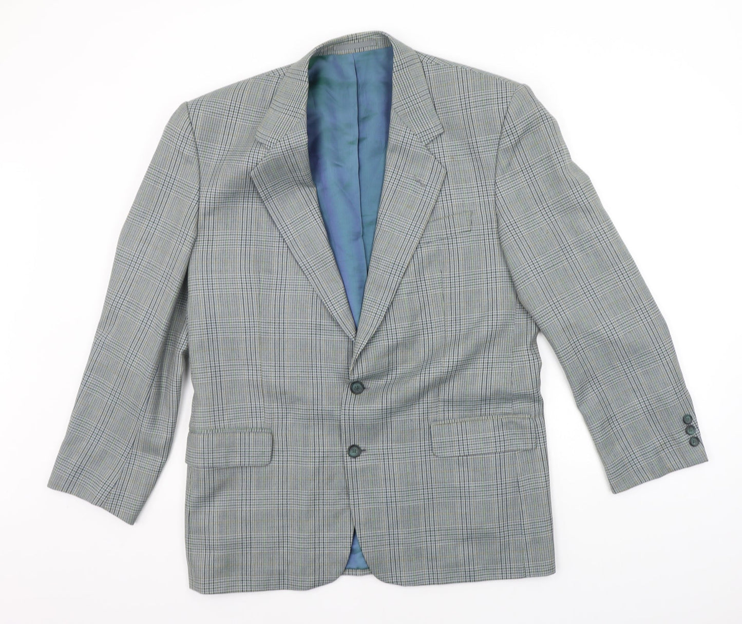 Mens UK Size L Debenhams Regular Grey Suit Jacket