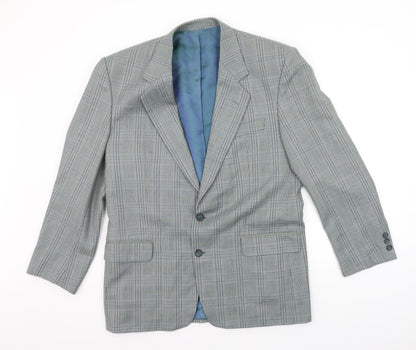 Mens UK Size L Debenhams Regular Grey Suit Jacket