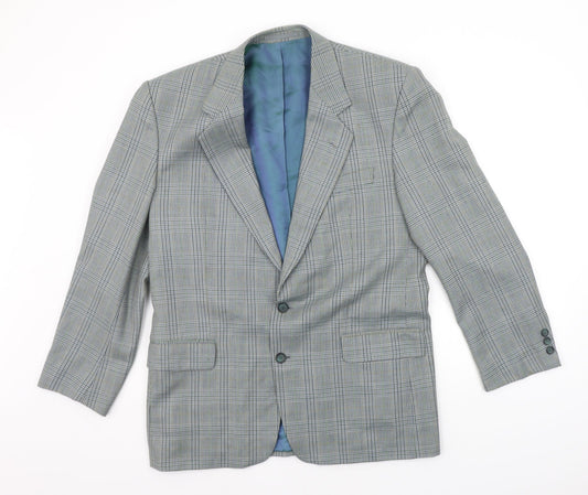 Mens UK Size L Debenhams Regular Grey Suit Jacket