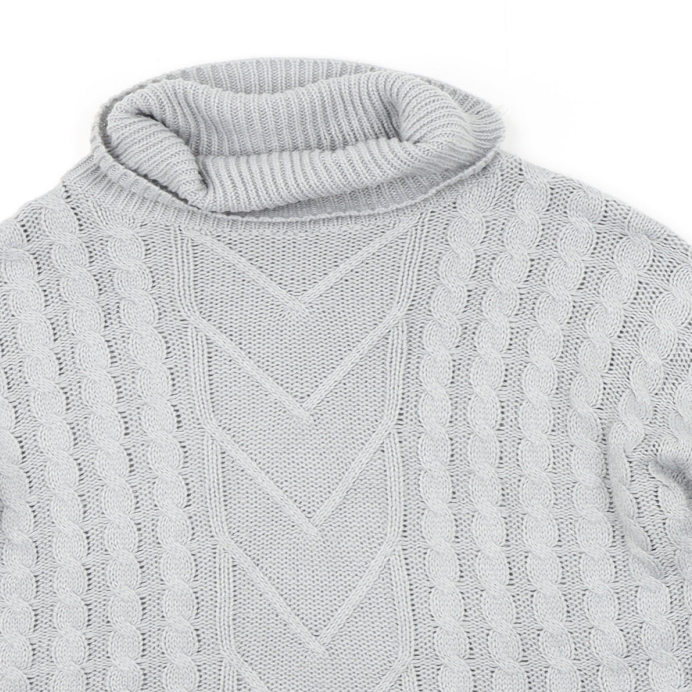 SheIn Womens Grey   Pullover Jumper Size L