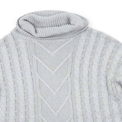 SheIn Womens Grey   Pullover Jumper Size L