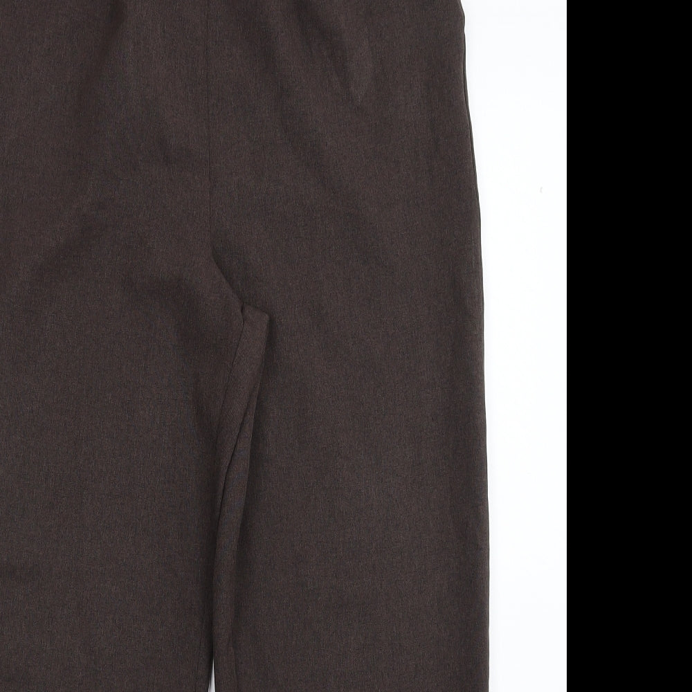 Bonmarché Womens Grey   Trousers  Size 12 L25 in