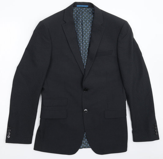 Mens UK Size 36 One Six Five Regular Grey Suit Jacket