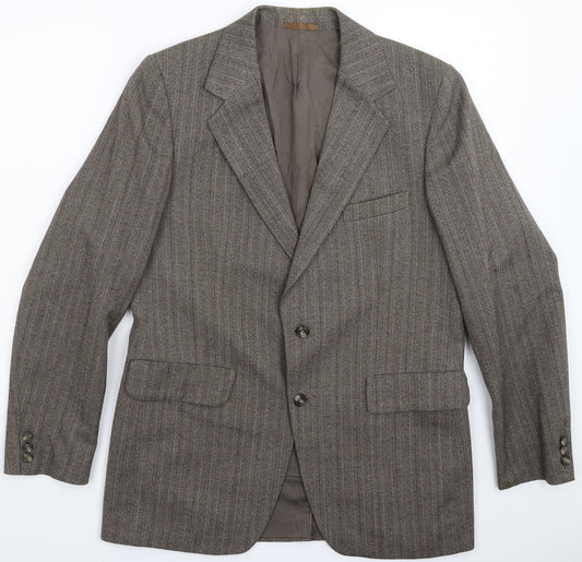 Mens UK Size 40 Burton Regular Grey Suit Jacket
