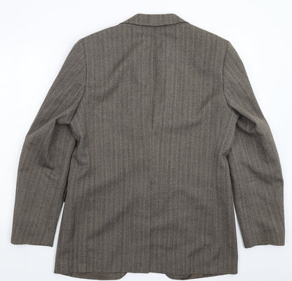 Mens UK Size 40 Burton Regular Grey Suit Jacket