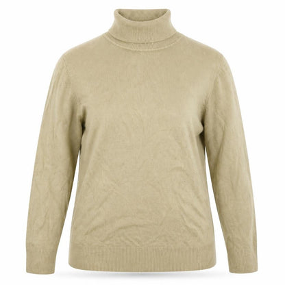 Womens UK Size 10 Preworn Beige Pullover Jumper