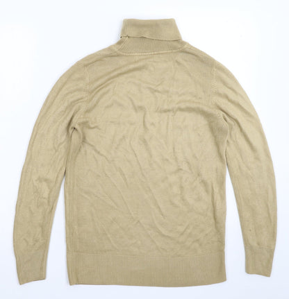 Womens UK Size 10 Preworn Beige Pullover Jumper