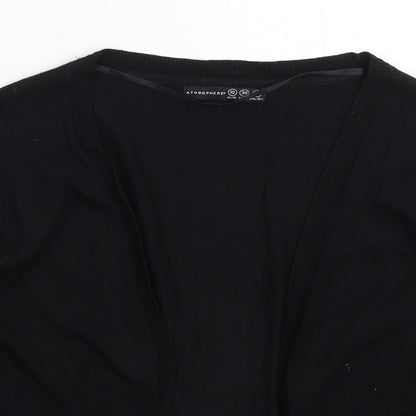 Womens UK Size 10 Atmosphere Black Cardigan Jumper