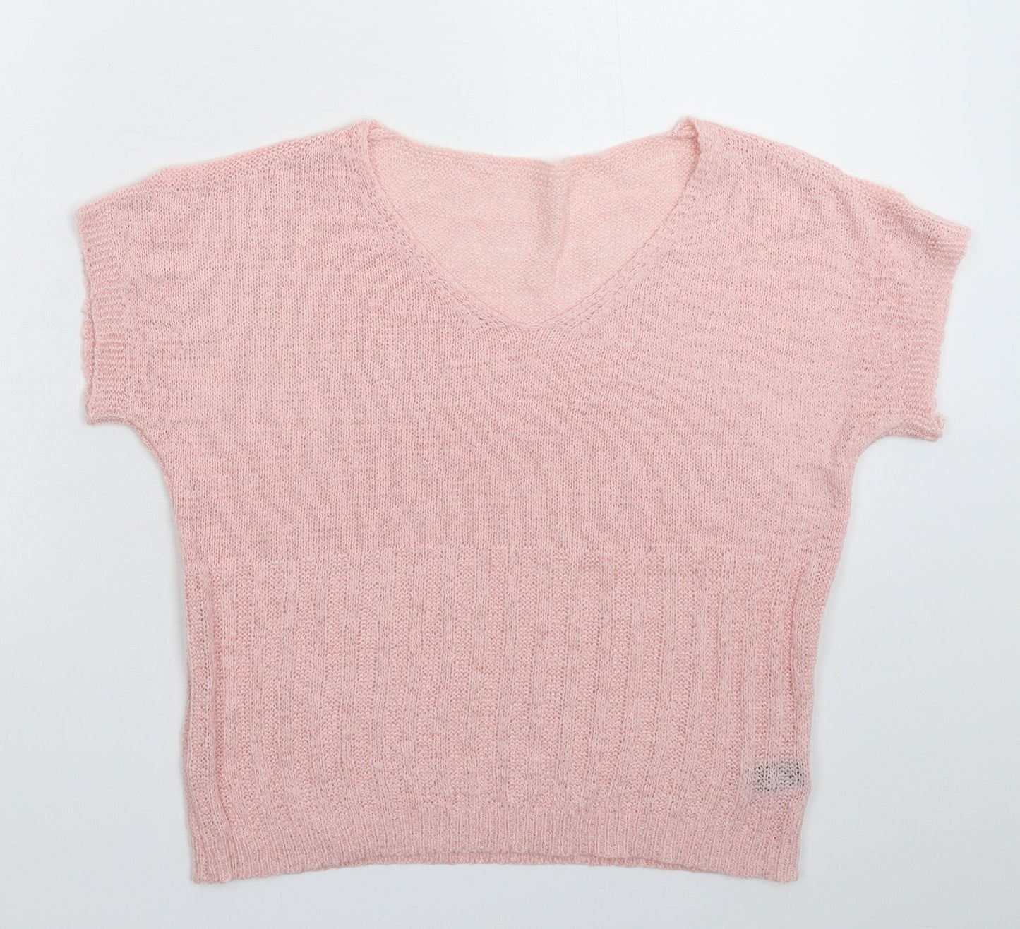SheIn Womens Pink  Knit Pullover Jumper Size M