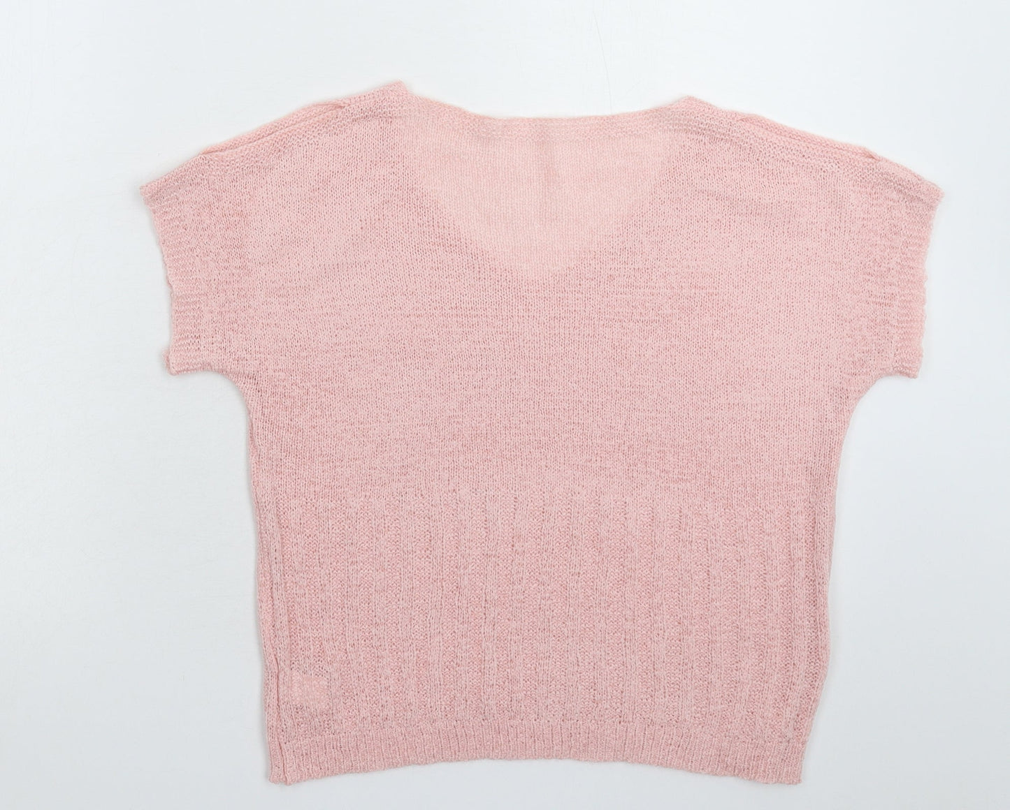 SheIn Womens Pink  Knit Pullover Jumper Size M
