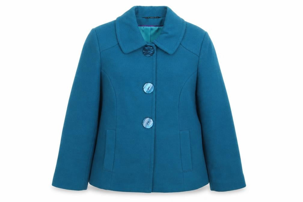Womens UK Size 12 BM Blue Jacket