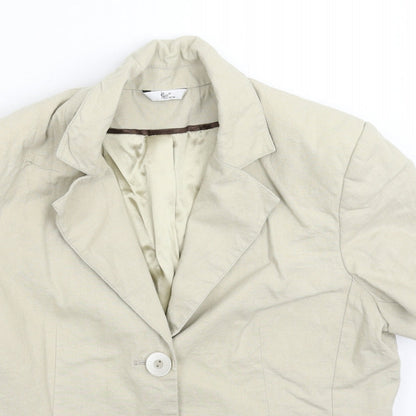 Klass Womens Grey   Jacket Blazer Size 14