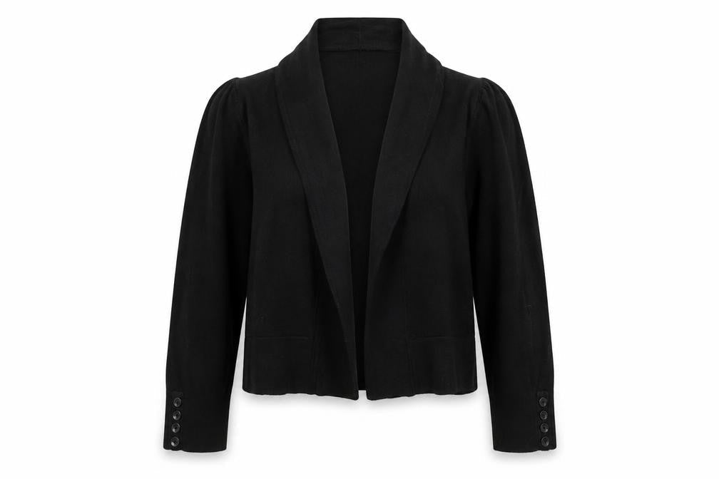 Womens UK Size M Wallis Black Cardigan Jumper