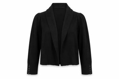 Womens UK Size M Wallis Black Cardigan Jumper