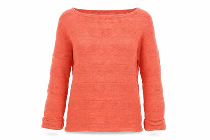 Womens UK Size 10 Topshop Orange Pullover Jumper