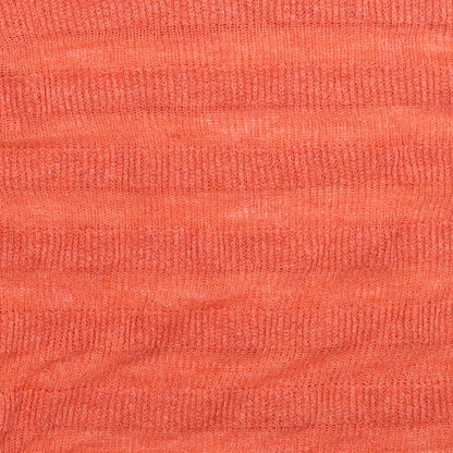 Womens UK Size 10 Topshop Orange Pullover Jumper